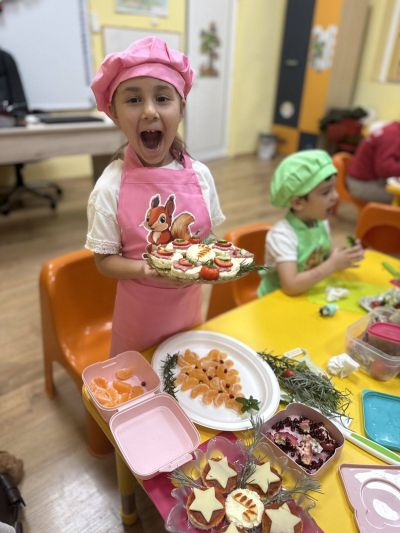 Коледна кулинарна работилница - ДГ Мечо Пух - Долни Чифлик
