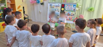 29 юни  Ден за безопасността на движението по пътищата ф 2 - ДГ Мечо Пух - Долни Чифлик
