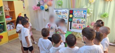 29 юни  Ден за безопасността на движението по пътищата ф 2 - ДГ Мечо Пух - Долни Чифлик