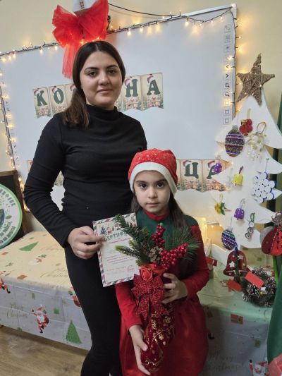 Коледна арт работилница - ДГ Мечо Пух - Долни Чифлик
